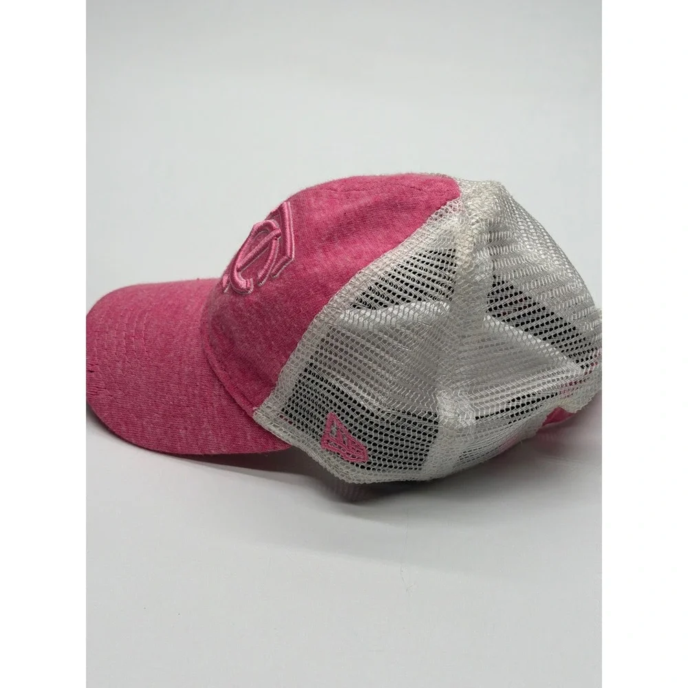 New Era 9TWENTY Toddler Minnesota Twins Minnie Mouse Pink Mesh Trucker‎ Hat MLB